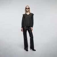 Blusa Mujer Sfera Cuerpo Vuelo Verde Oscuro