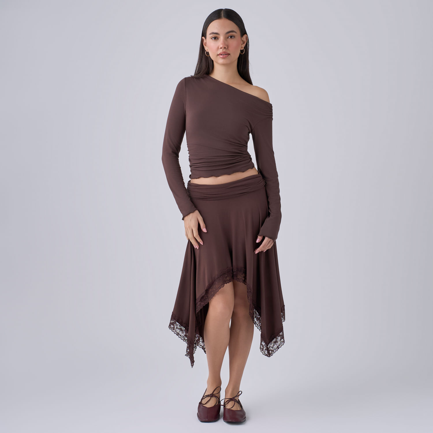 Falda Mujer Puntillas Hypnotic