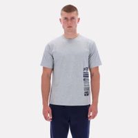 Polo Deportivo Reebok Hombre Franco Ss Tee Gris