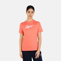 Polo Deportivo Reebok Mujer Vector Graphic Tee 100214977 Naranja