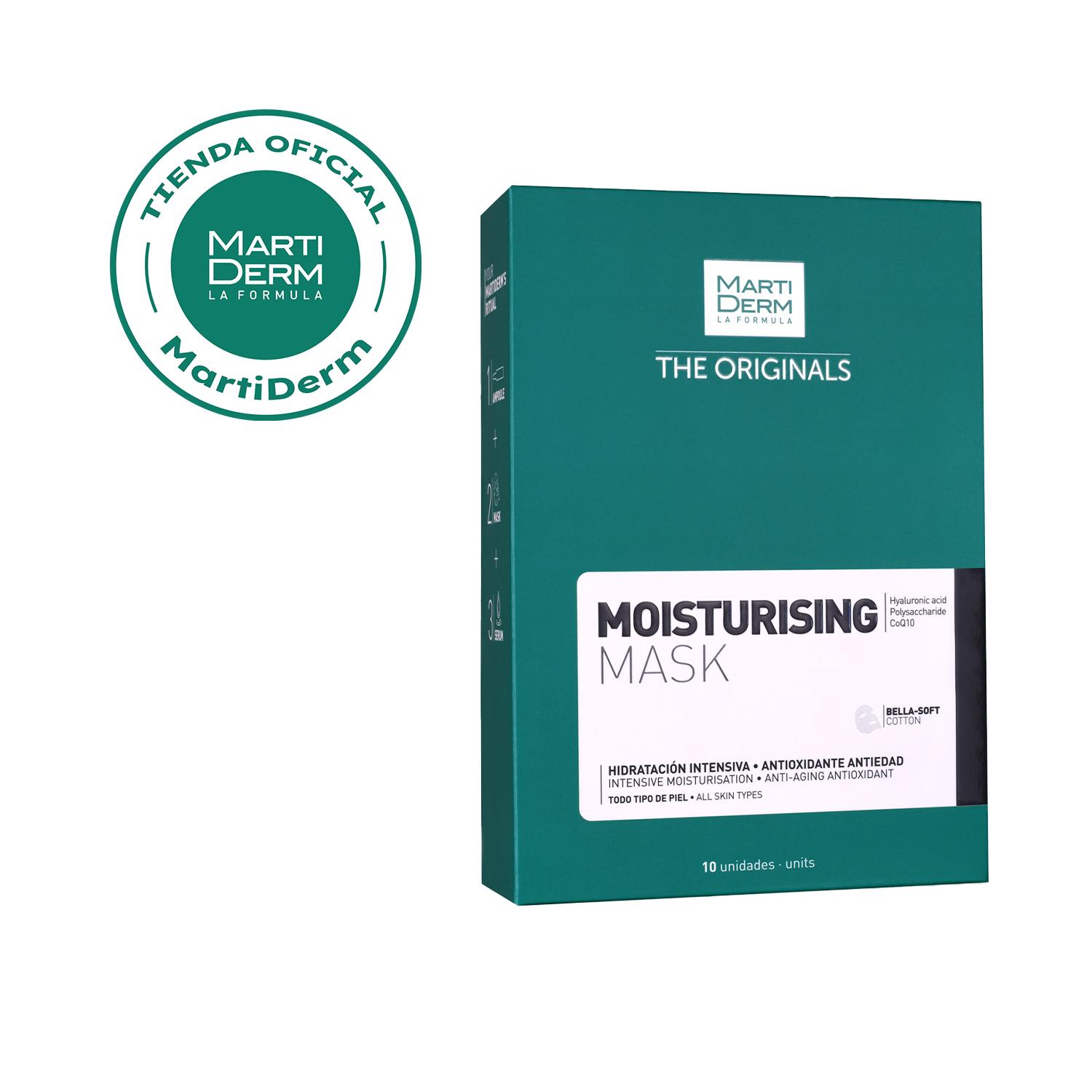 Mascarilla Moisturising Martiderm 10 Unds