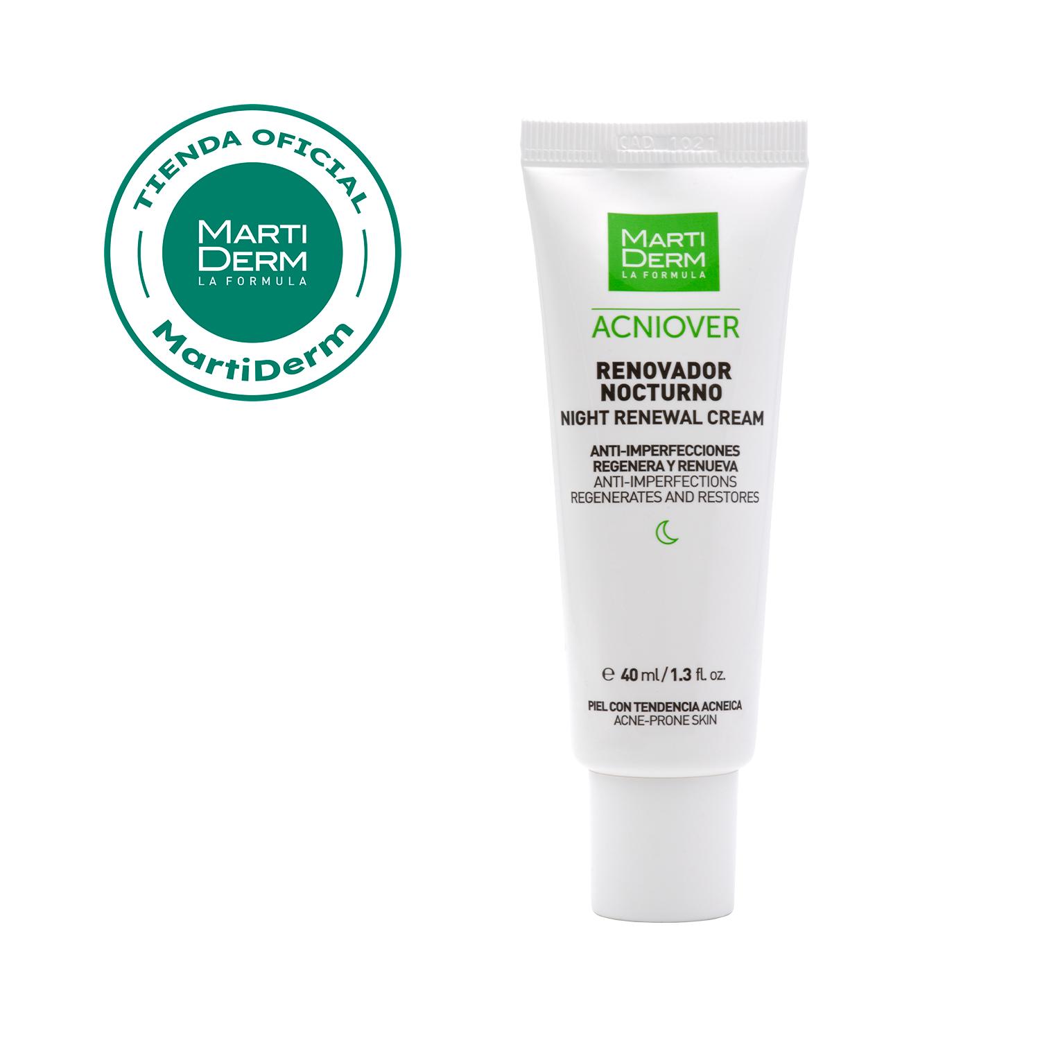 Crema Renovación Nocturna Martiderm 40Ml