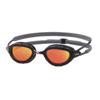 Lente de Natación Zoggs Predator Titanium Gris/Negro Anaranjado
