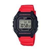 Reloj Casio W_218H_4Bv Hombre Rojo Digital