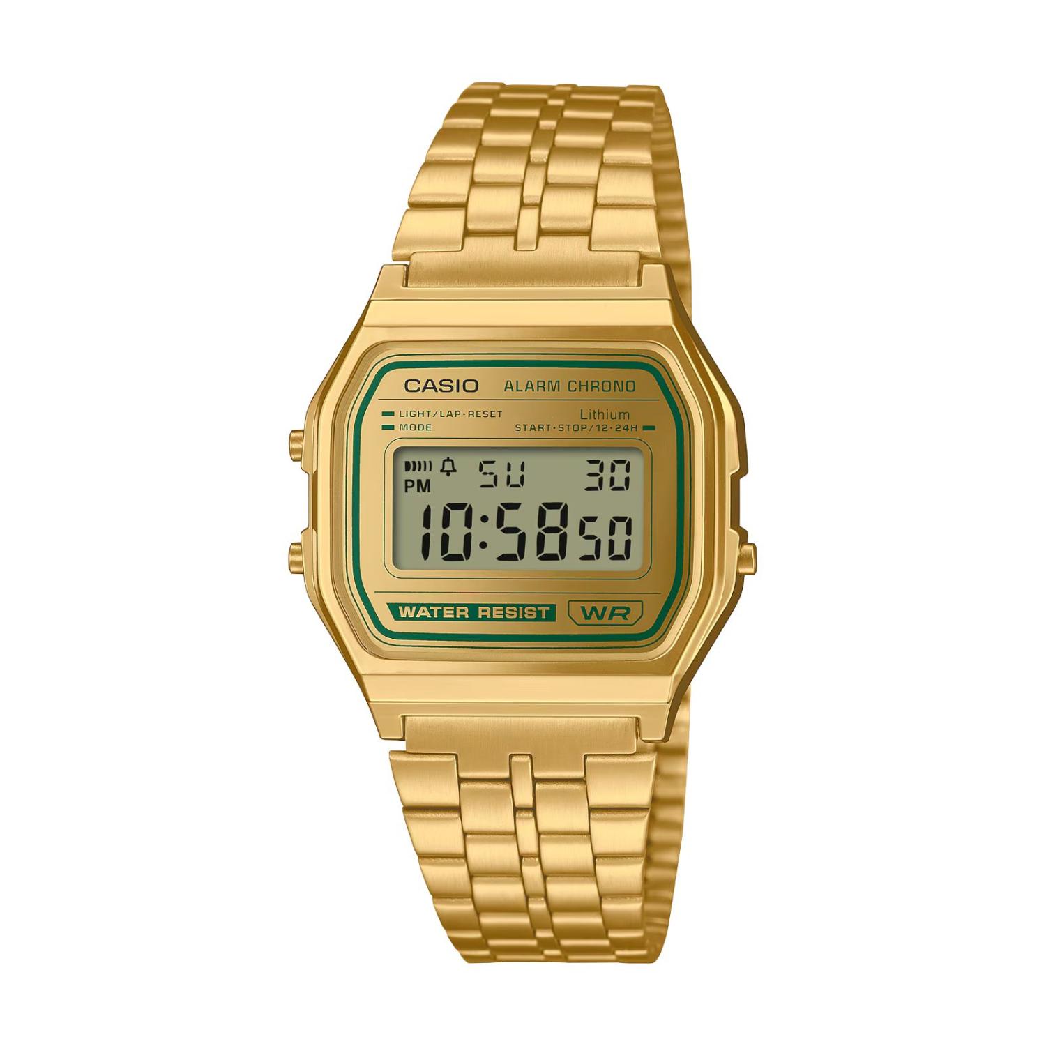 Reloj Casio A158Wegv-9Adf Unisex Dorado