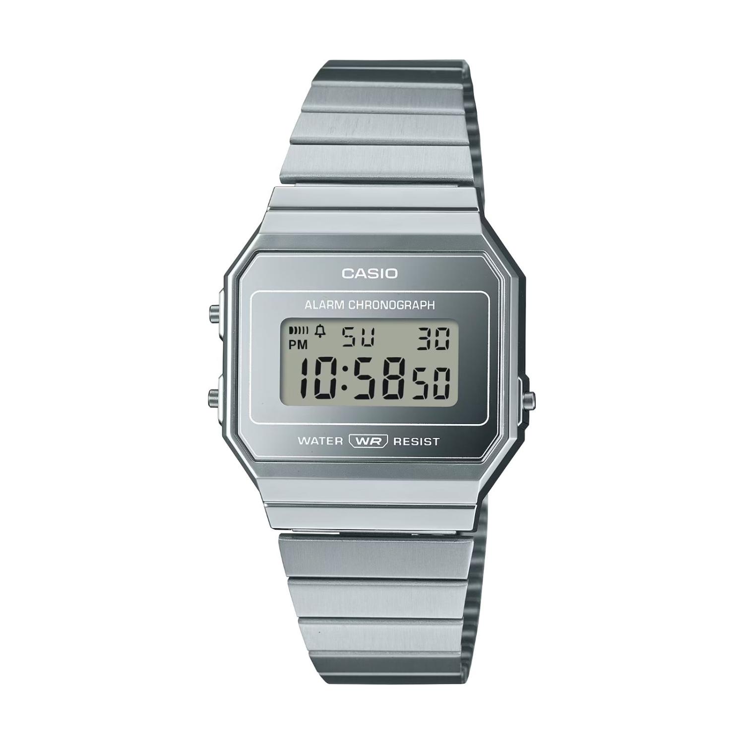 Reloj Casio A700Wev-7Adf Unisex Plateado