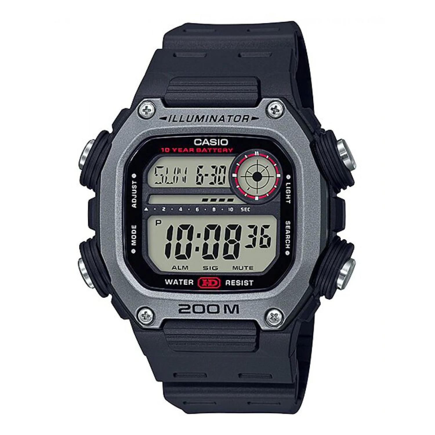 Reloj Casio Dw-291H-1Av Hombre Negro Digital