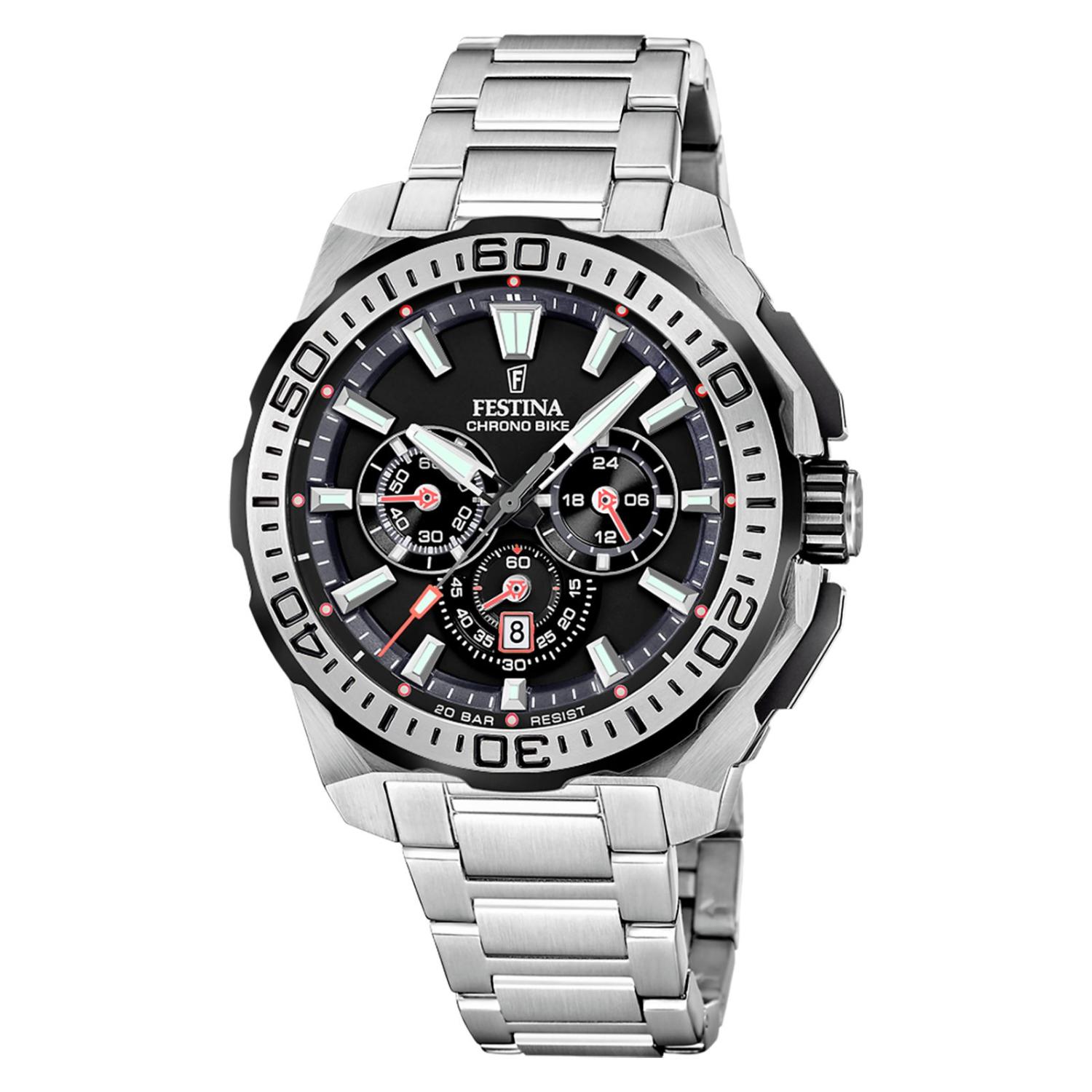 Reloj Festina F20724/7 Hombre Plateado