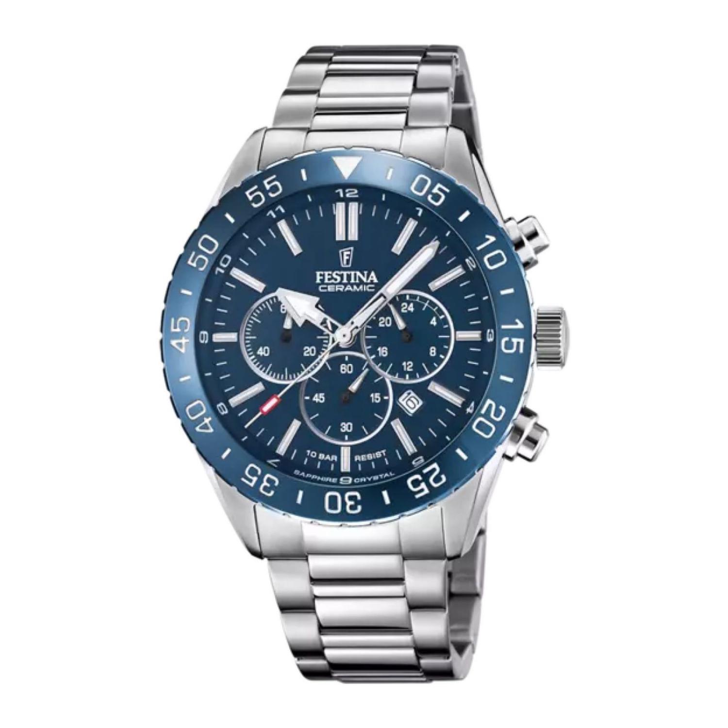 Reloj Festina F20575/2 Hombre Plateado