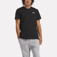 Polo Deportivo Reebok Hombre Id Sm Logo Tee 100221874 Negro