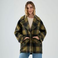Abrigo Mujer Checks Malabar