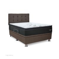 Dormitorio Praktibox Futurepedic Queen Cuadros Marron