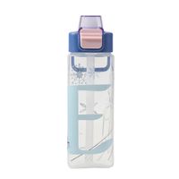 Tomatodo Cuadrada Disney Con Tapa Frozen Rosado 500 Ml
