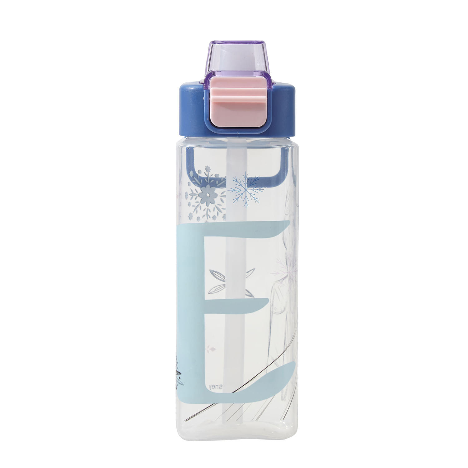 Tomatodo Cuadrada Disney Con Tapa Frozen Rosado 500 Ml