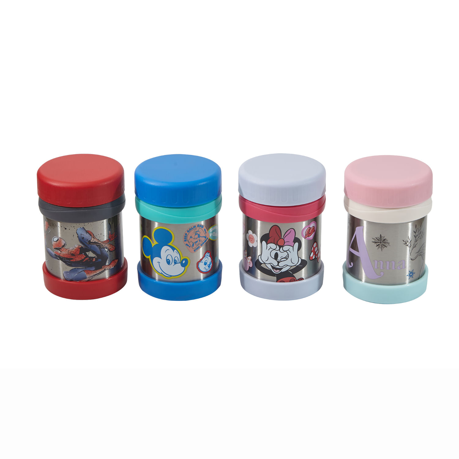 Termo De Comida Disney Mix Plateado