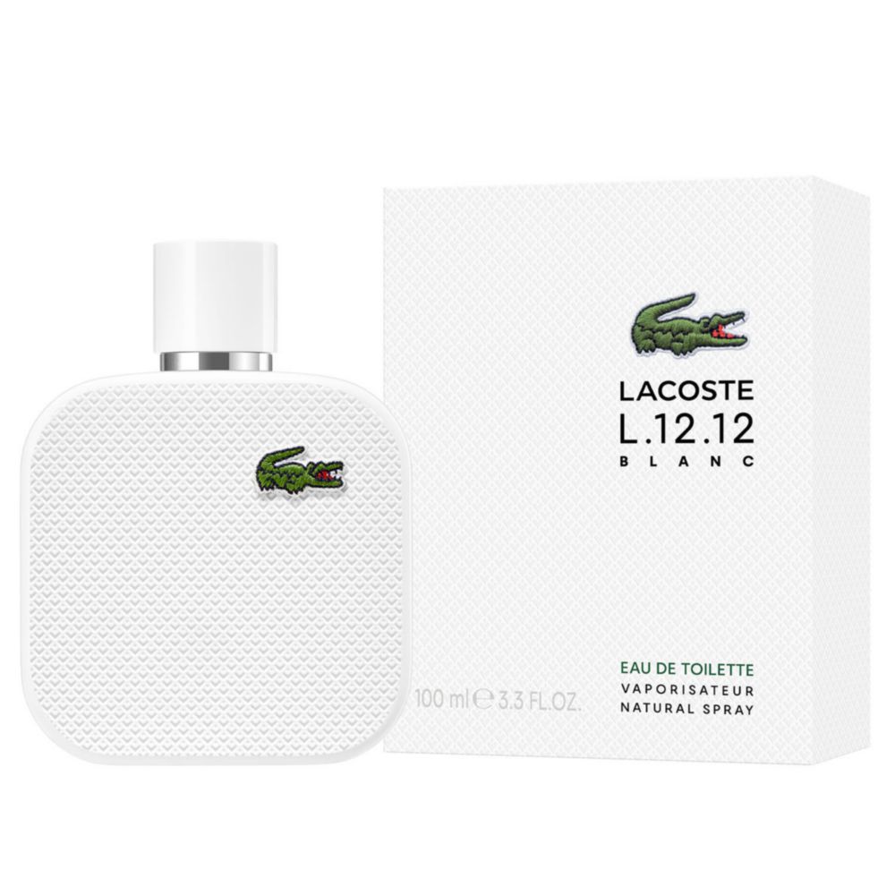 Perfume Lacoste L.12.12 Blanc Hombre Edt 100 Ml