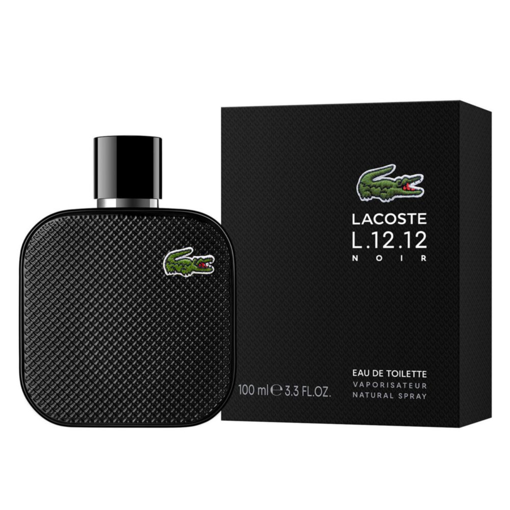 Perfume Lacoste L.12.12 Noir Hombre Edt 100 Ml
