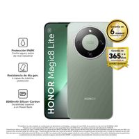 Celular Honor Magic 8 Lite 8 + 256GB Forest Green
