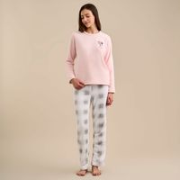 Pijama Mujer Minnie Coral Disney