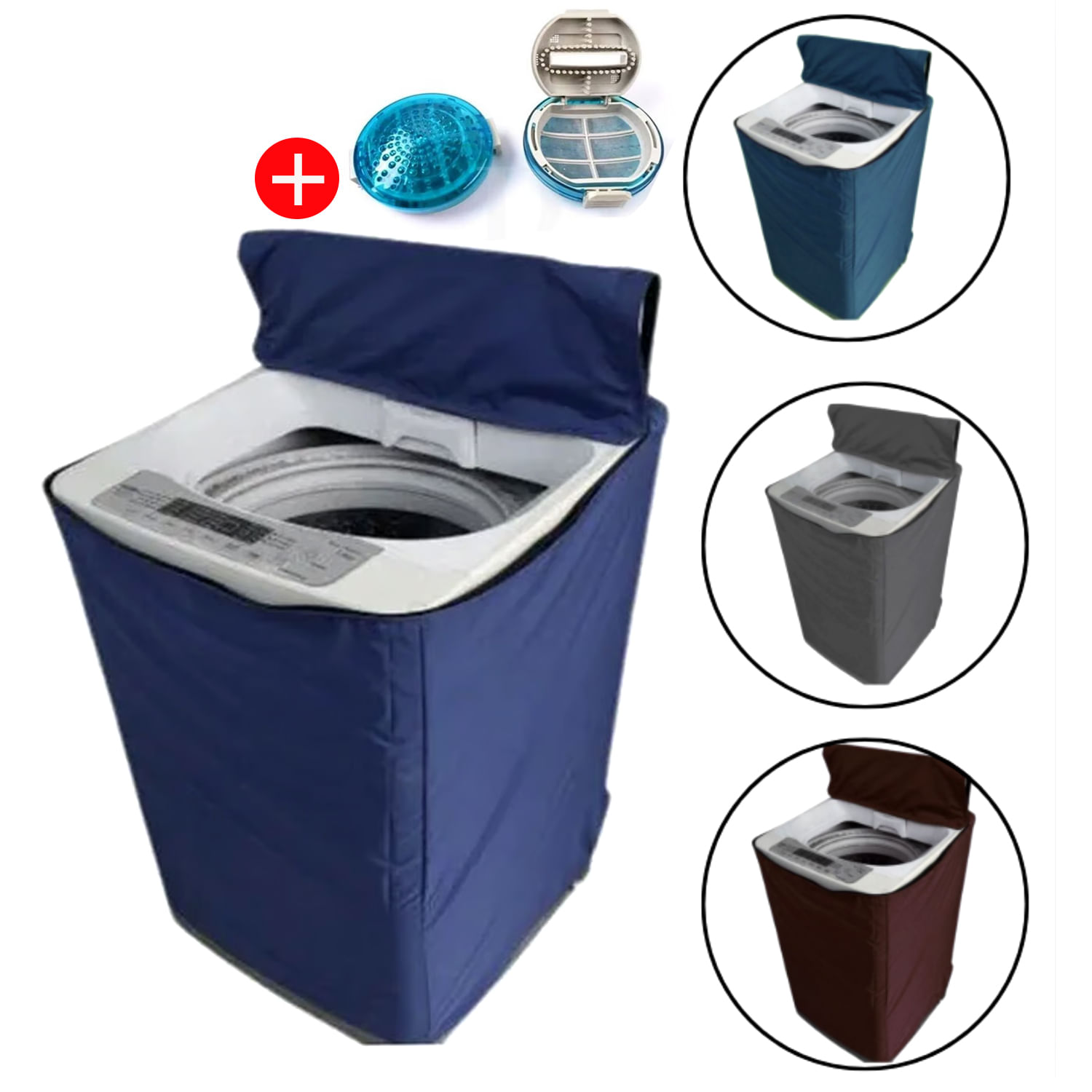 Funda de Lavadora Impermeable Aleatorio 10-15Kg