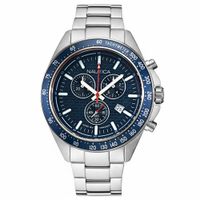 Reloj Nautica Ocean Beach NAPOBS113 Fecha Cronómetro Acero Inoxidable Dial Azul