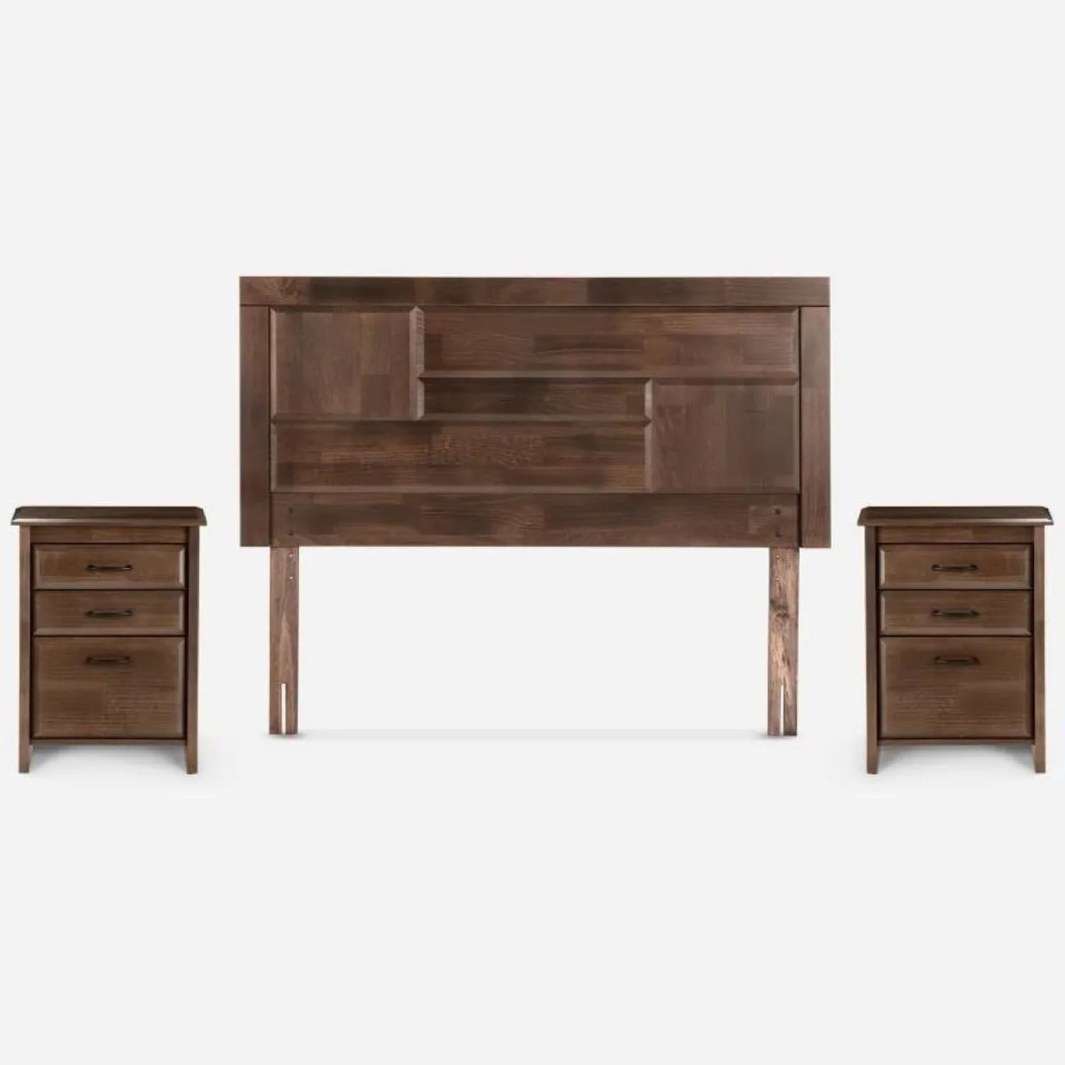 Set Dormitorio Dolce King Marrón