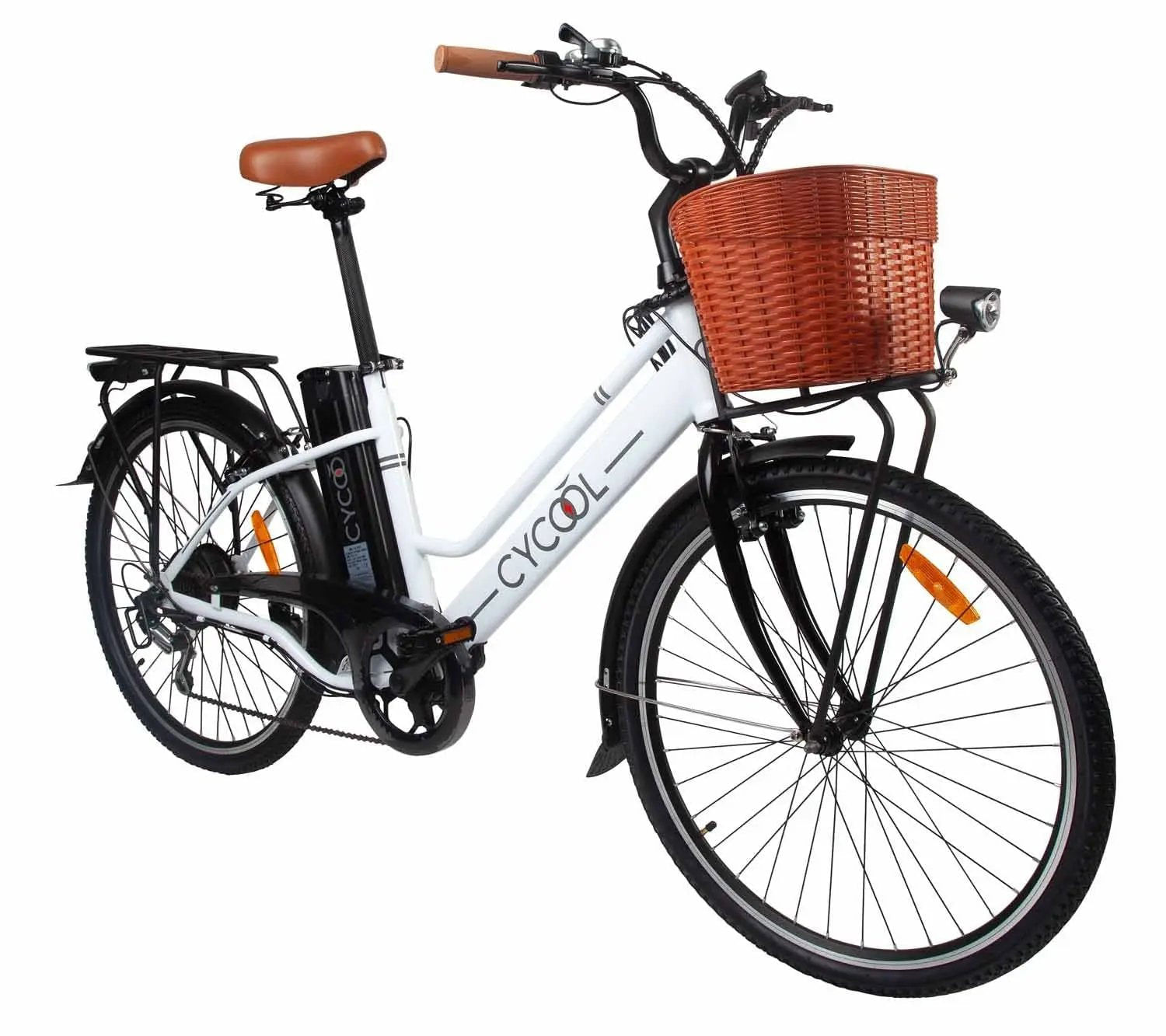 E-Bike Cycool Ydeb806C/1006 Inc. Bateria, Cargador Y Llaves Blanco - 1083971