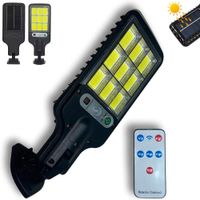 Lampara solar con sensor de movimiento con control