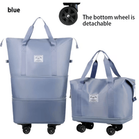 Maleta Bolso de Viaje Expandible con Ruedas - GRIS