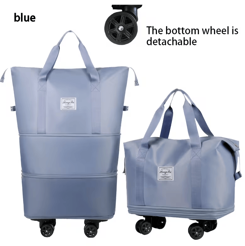 Maleta Bolso de Viaje Expandible con Ruedas - GRIS