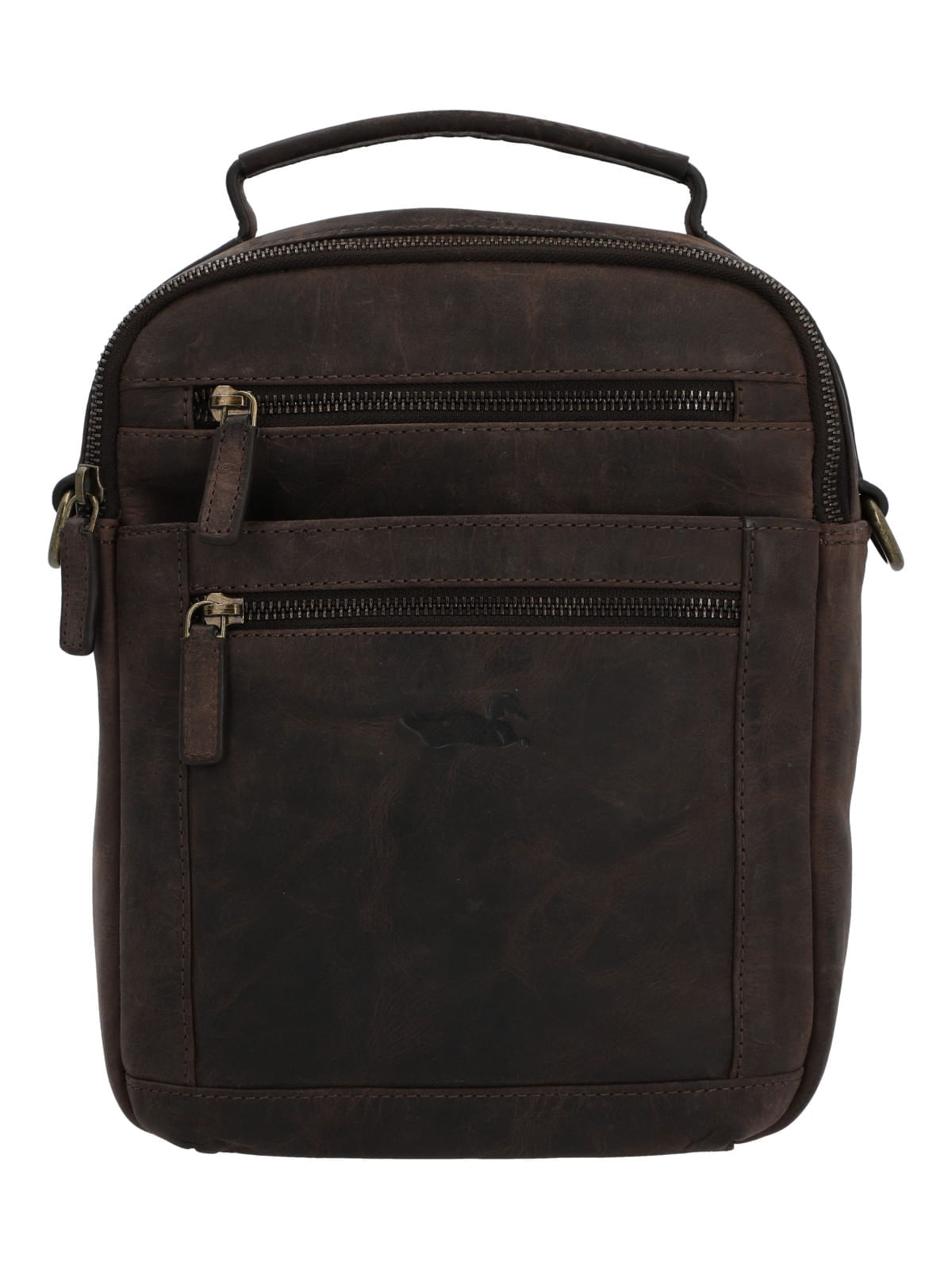 Maletín Cuero Unisex Ks Russell Cross Marrón Rockford