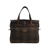Maletín Canvas Engrasado Inglés Y Cuero Unisex Uk Cambridge Bag Marrón Rockford