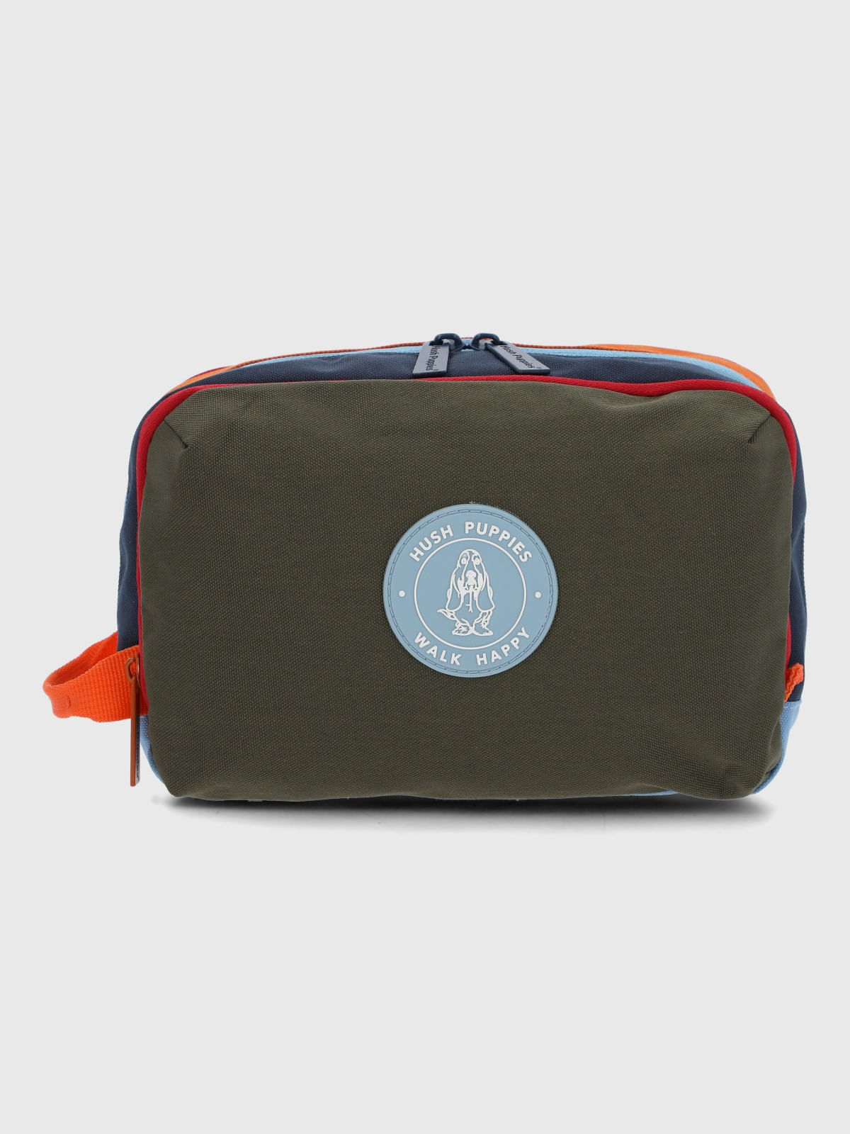 Mochila Para Niño Color Pencilcase Verde Hush Puppies