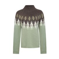 Sweater Lana/Nylon Para Mujer Mountain Verde Rockford