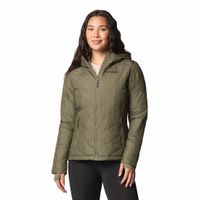 Casaca Para Mujer Sintética Con Capucha Heavenly™ Verde Vestuario