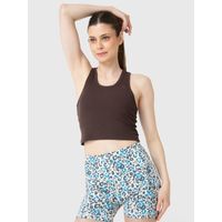 Bra Para Mujer Modal Rib Aloe Marrón Bsoul
