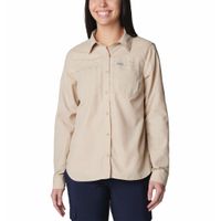 Blusa Para Mujer Manga Larga Silver Ridge™ 3.0 Beige Vestuario