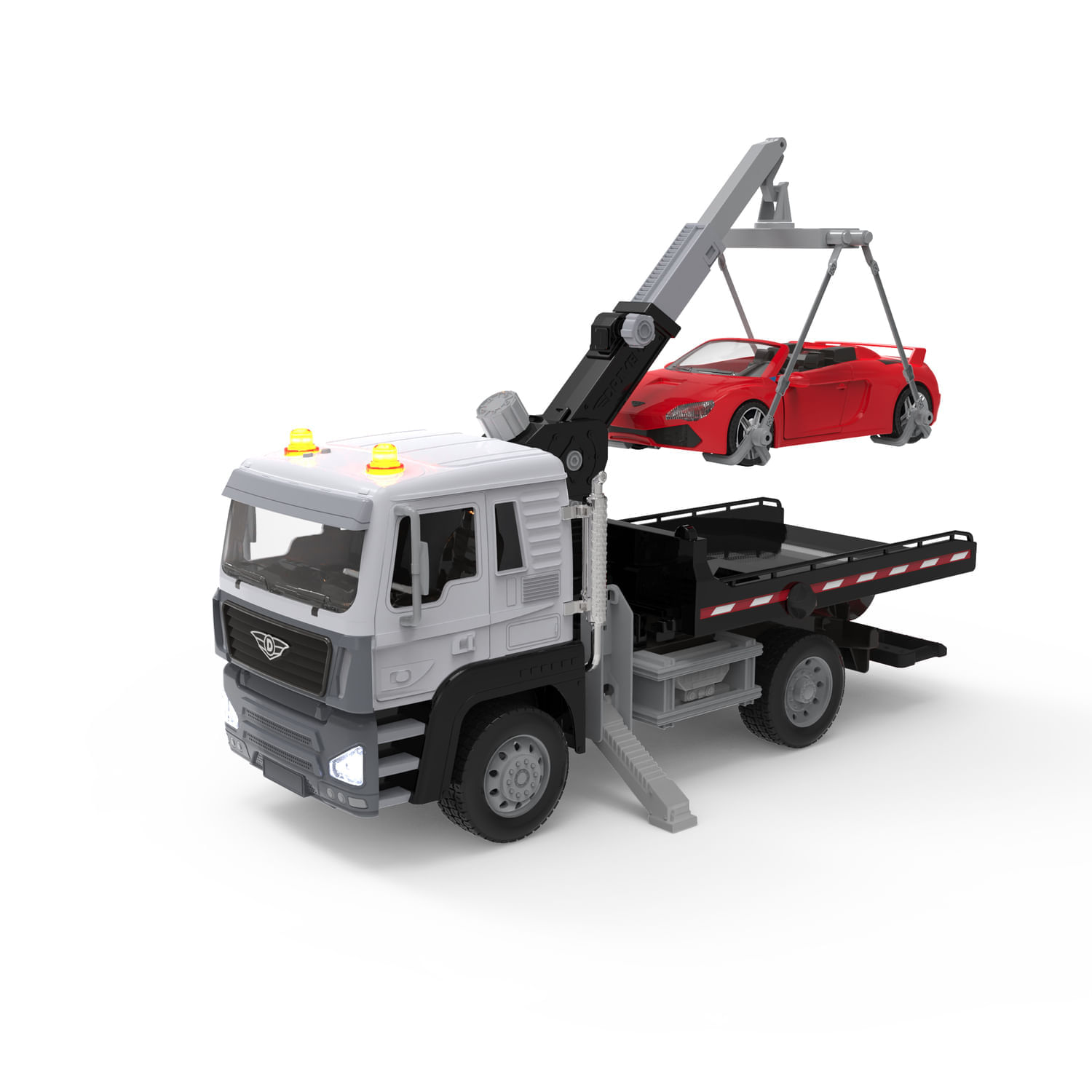 Camion Grua Grande Blanco