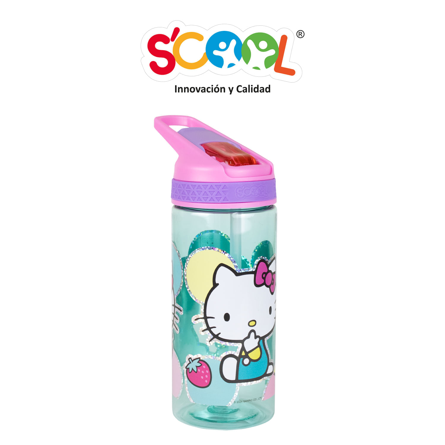 Tomatodo Policarbonato Con Caña Hello Kitty 450 Ml