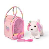 Peluche Pucci Pups Perro Maltés