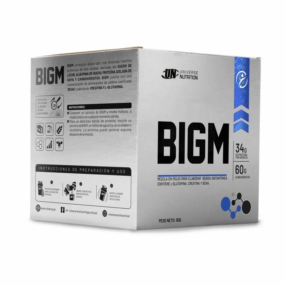 Proteína Universe Nutrition Bigm Cookies Caja 10 Unidades