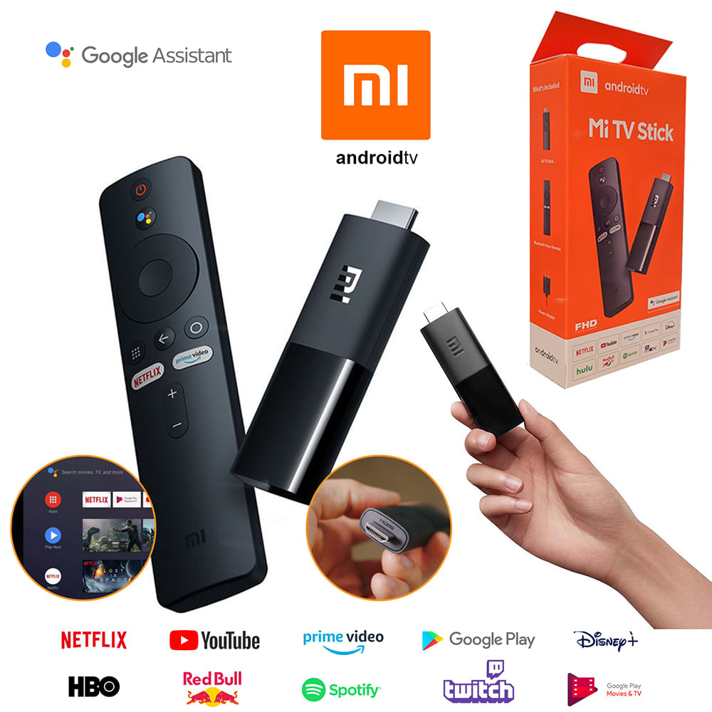 Mi Tv Stick Android Tv Xioami Cromecast Google Asistant
