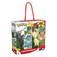 Rompecabezas 4 En 1 Pokemon Jdm