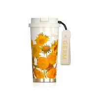 Vaso Térmico Germ Shining Girasol 500 ml Acero inoxidable