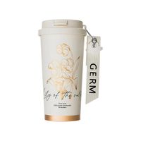 Vaso Térmico Germ Clover Beige Peonias 500 ml