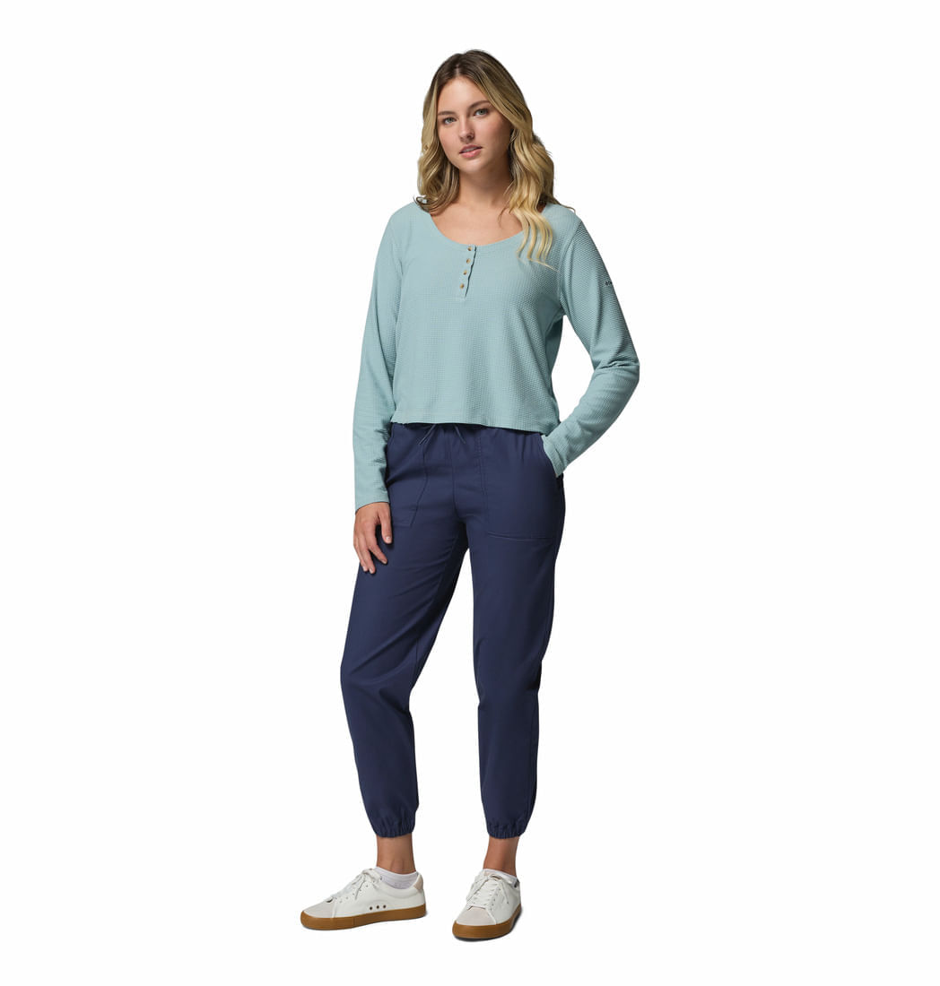Pantalon Para Mujer Jogger Roc™ Azul Vestuario