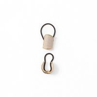 Set Mujer Sfera Coleteros Purpurina Oro