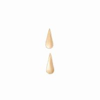 Pendientes Mujer Sfera Lagrima Metal Oro