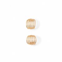 Pendientes Mujer Sfera Multiaro Mediano Oro