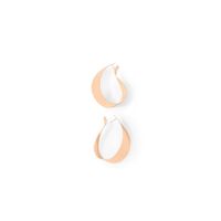 Pendientes Mujer Sfera Pulidos Curvados Oro